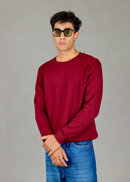 Men's Premium Wine Sweatshirt