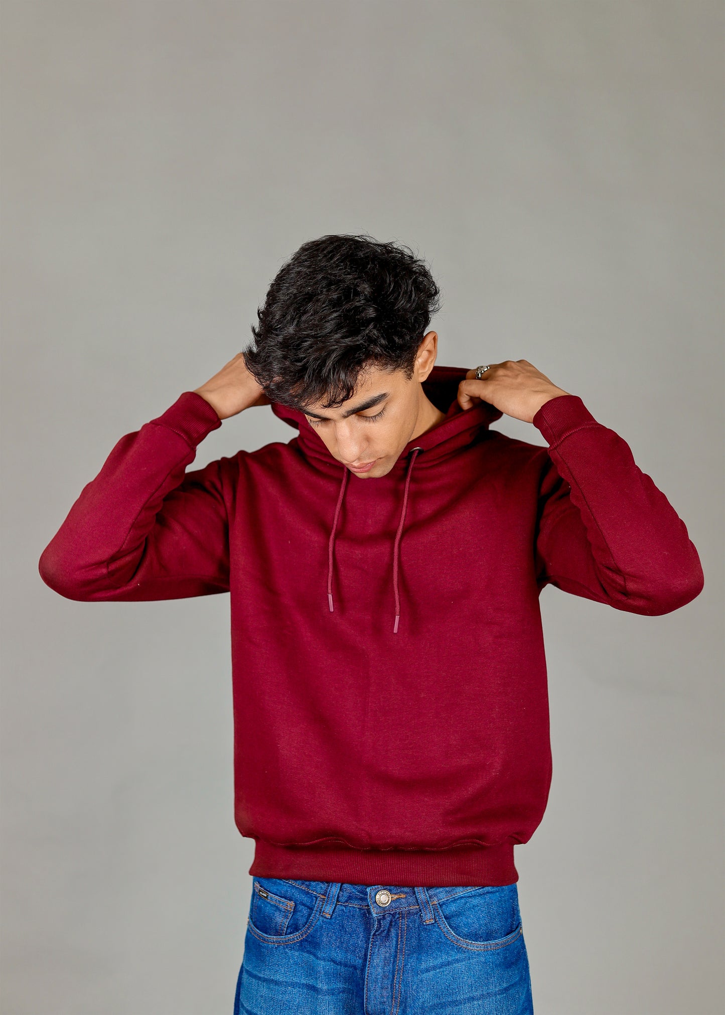 Men's Premium Wine Hoodie