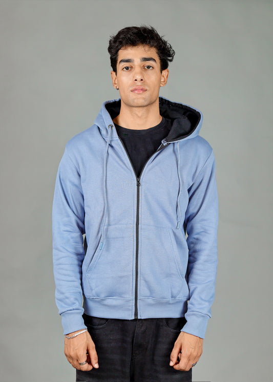 Men's Premium M.Grey Zipper Hoodie