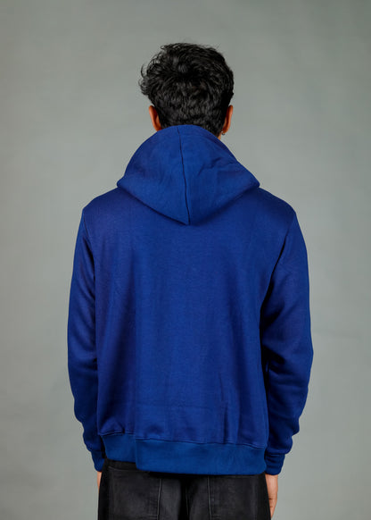 Men's Premium Navy Zipper Hoodie