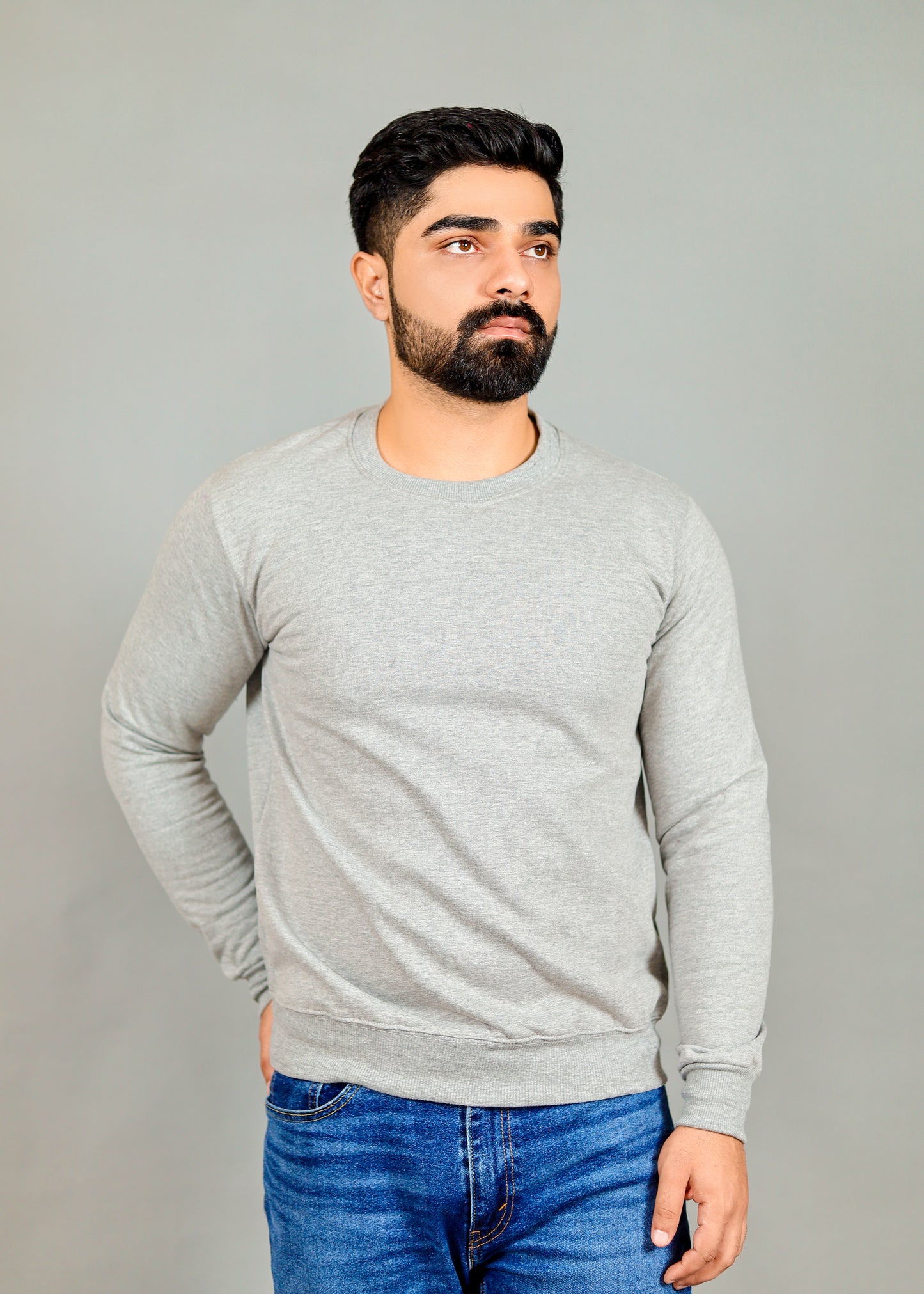 Men's Solid Sweatshirt