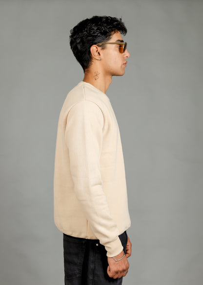 Men's Premium Beige Sweatshirt