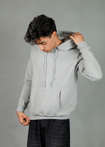 Men's Premium Grey Hoodie