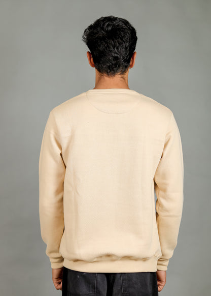 Men's Premium Beige Sweatshirt