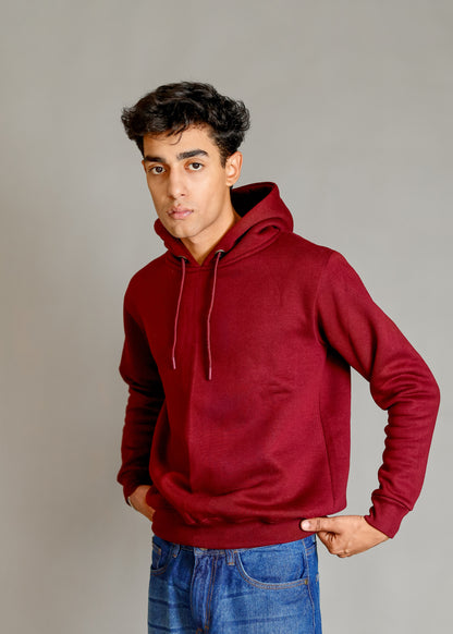 Men's Premium Wine Hoodie