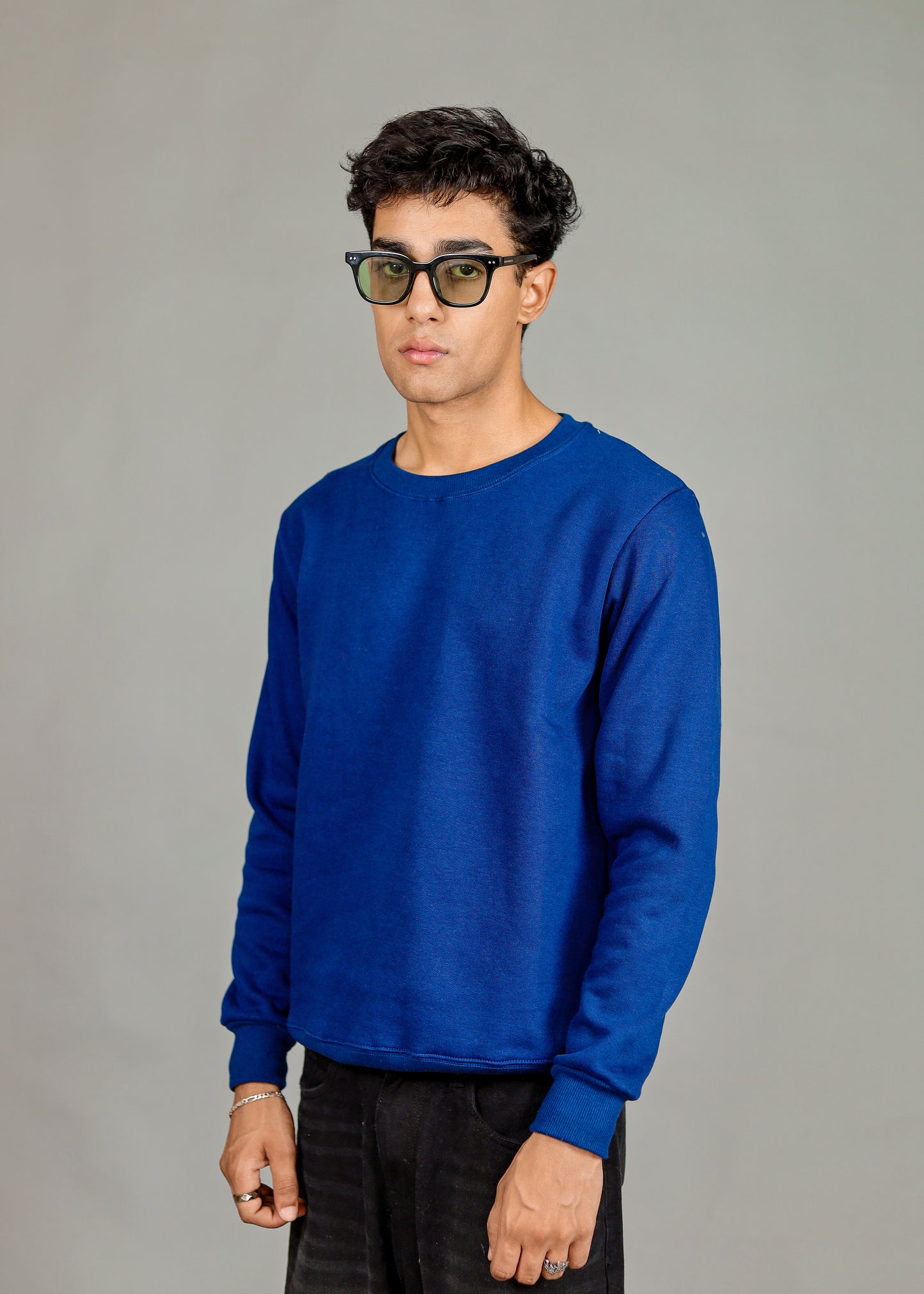 Men's Premium Navy Sweatshirt