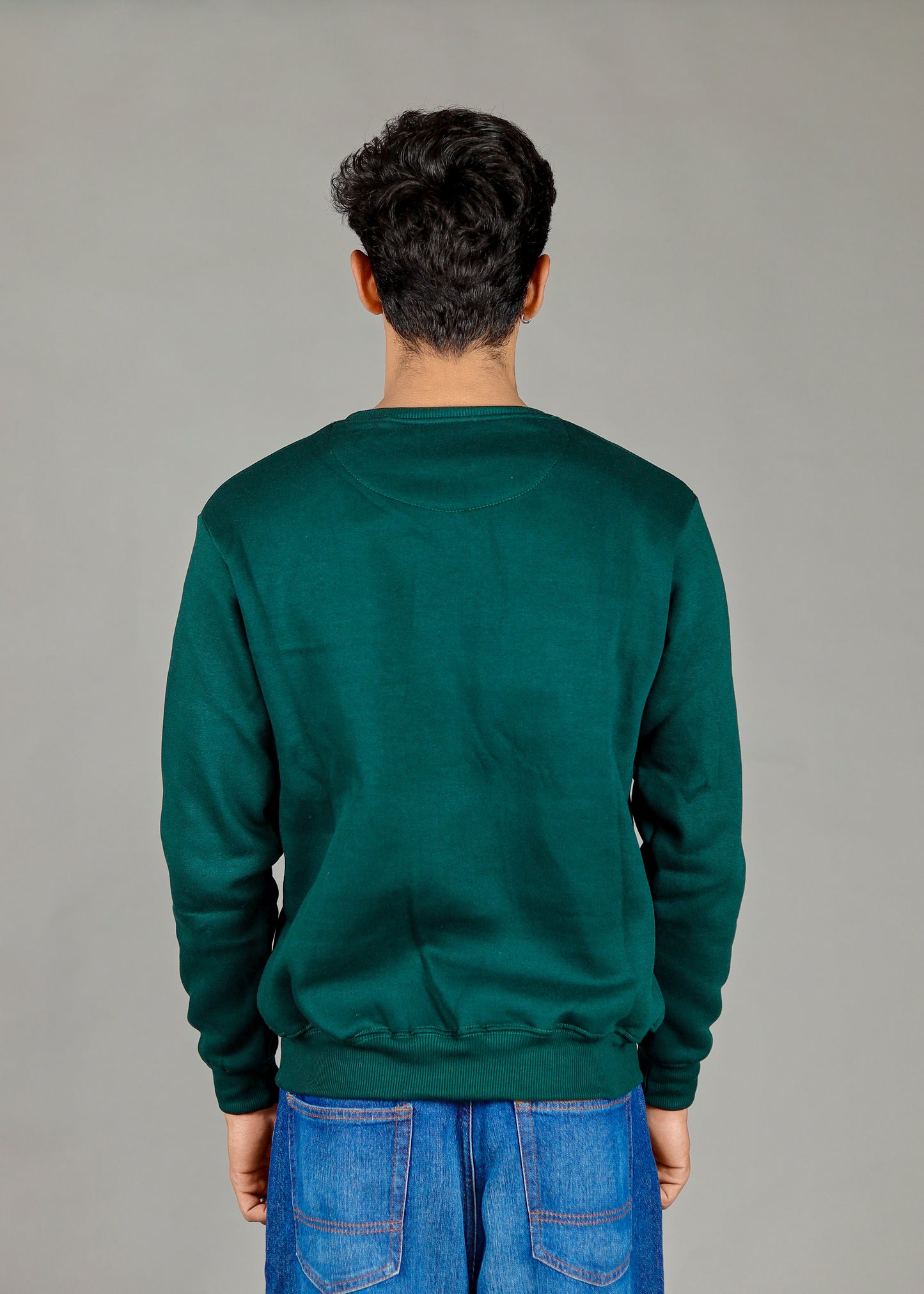 Men's Premium Bottle Green Sweatshirt