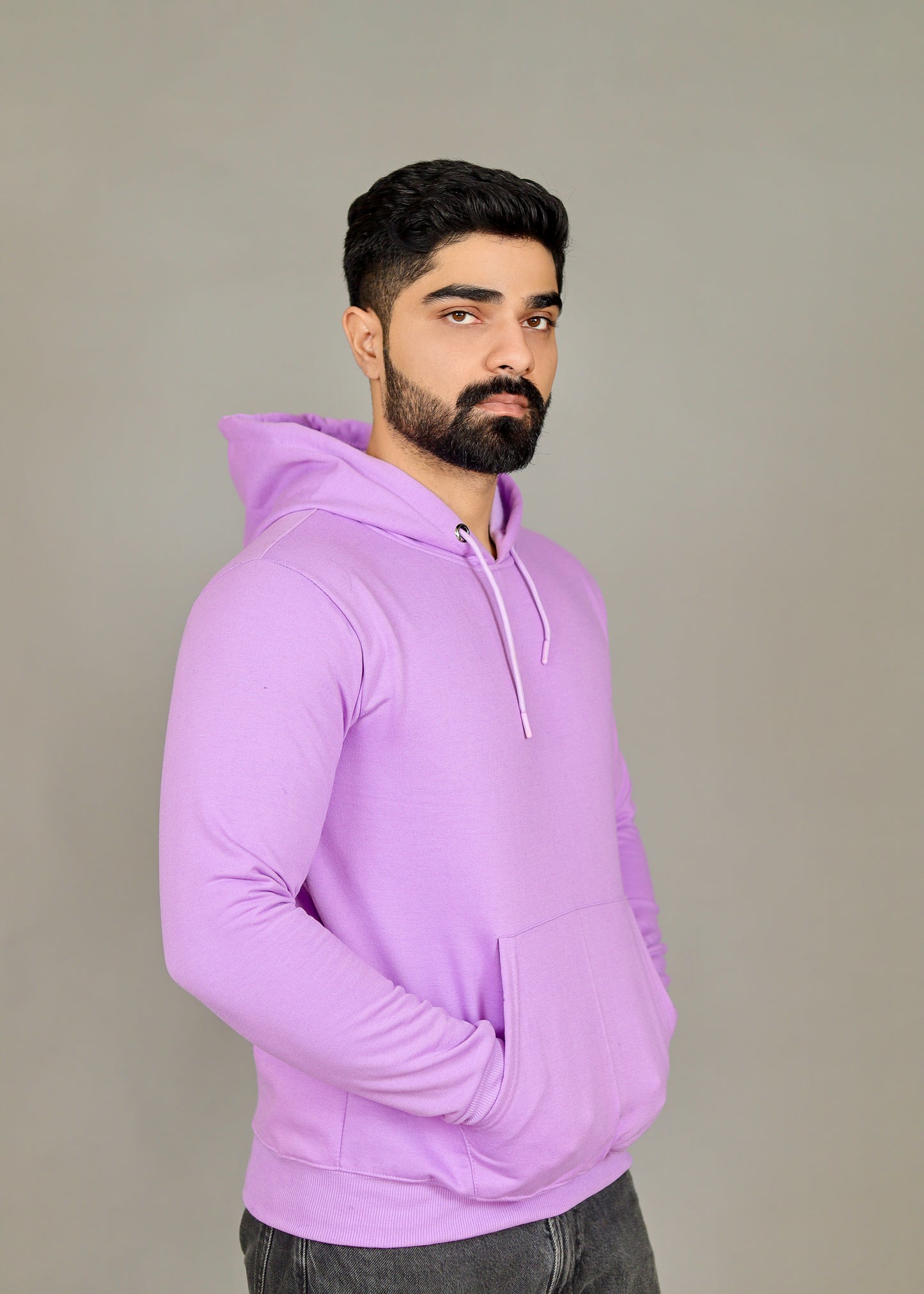 Men's Solid Hoodie